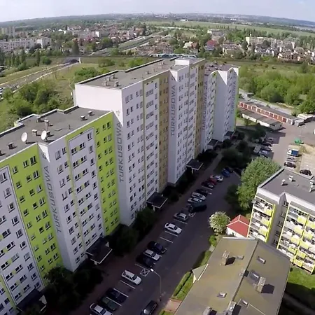 Turkusowa Lägenhet Szczecin